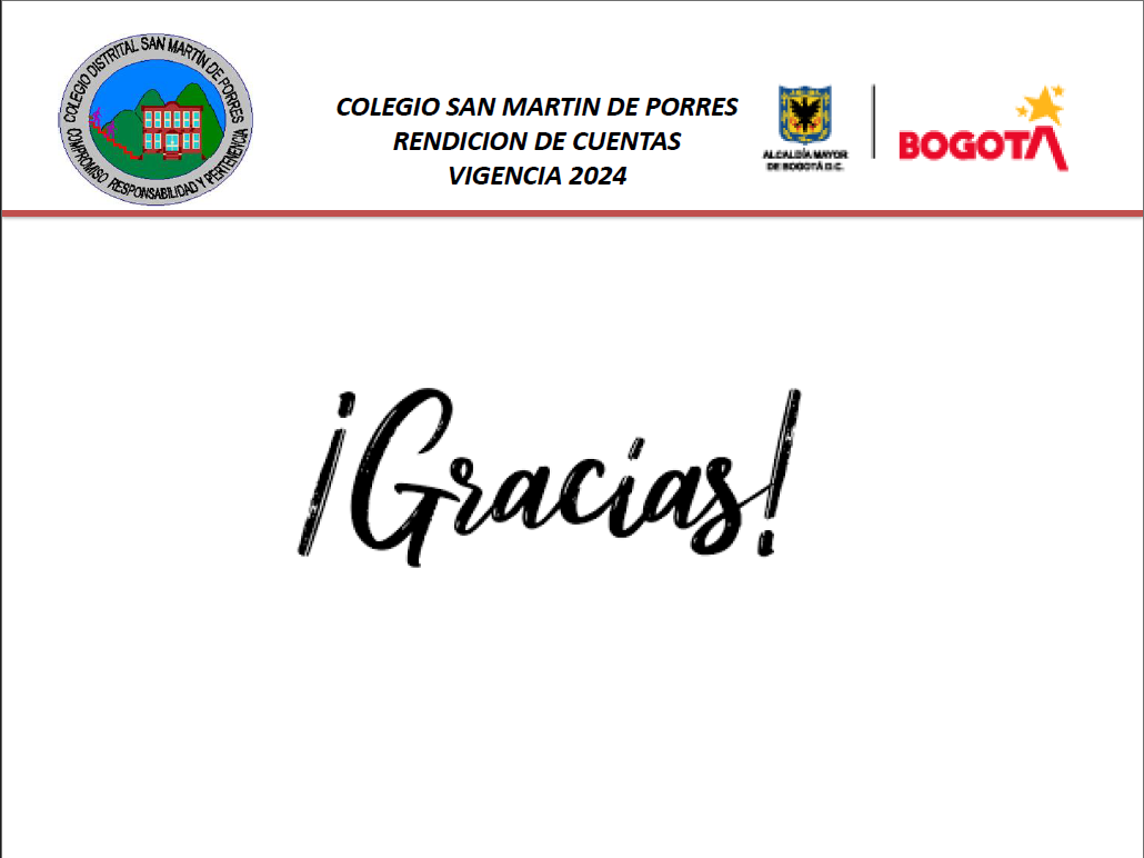 Rendición de Cuentas 2024